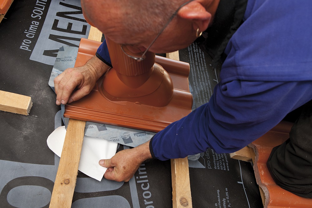 Manschette verkleben