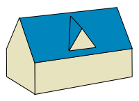 Dreiecksgaube