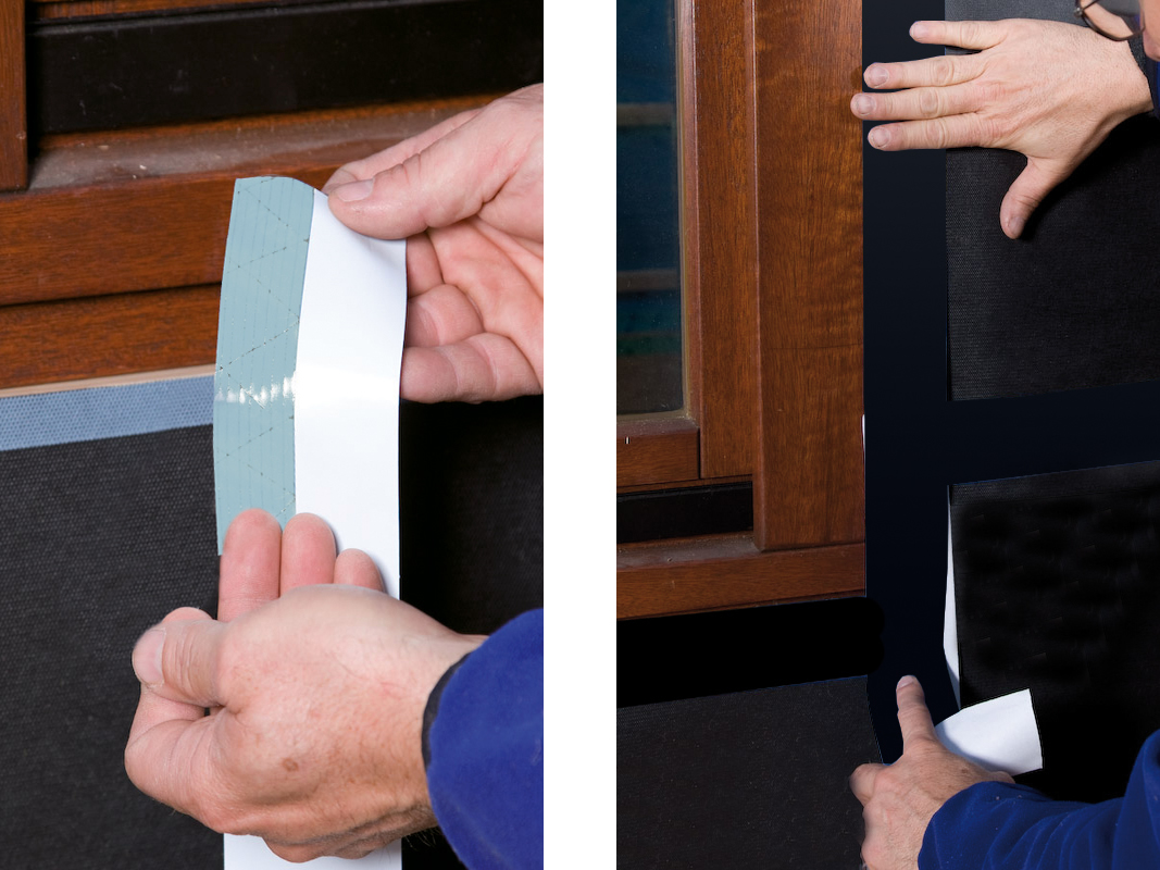 Anschluss an Fenster