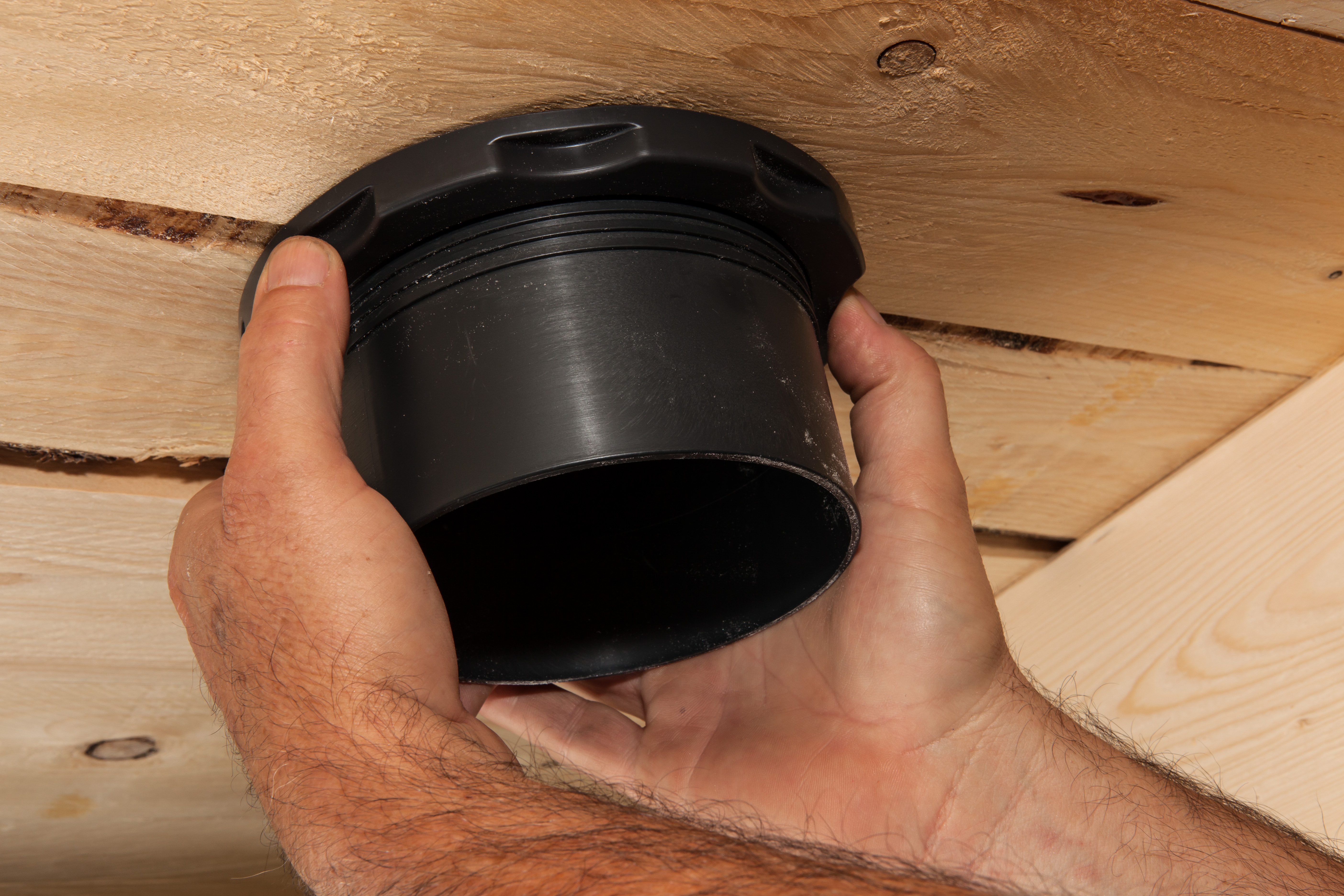 Manschette einsetzen