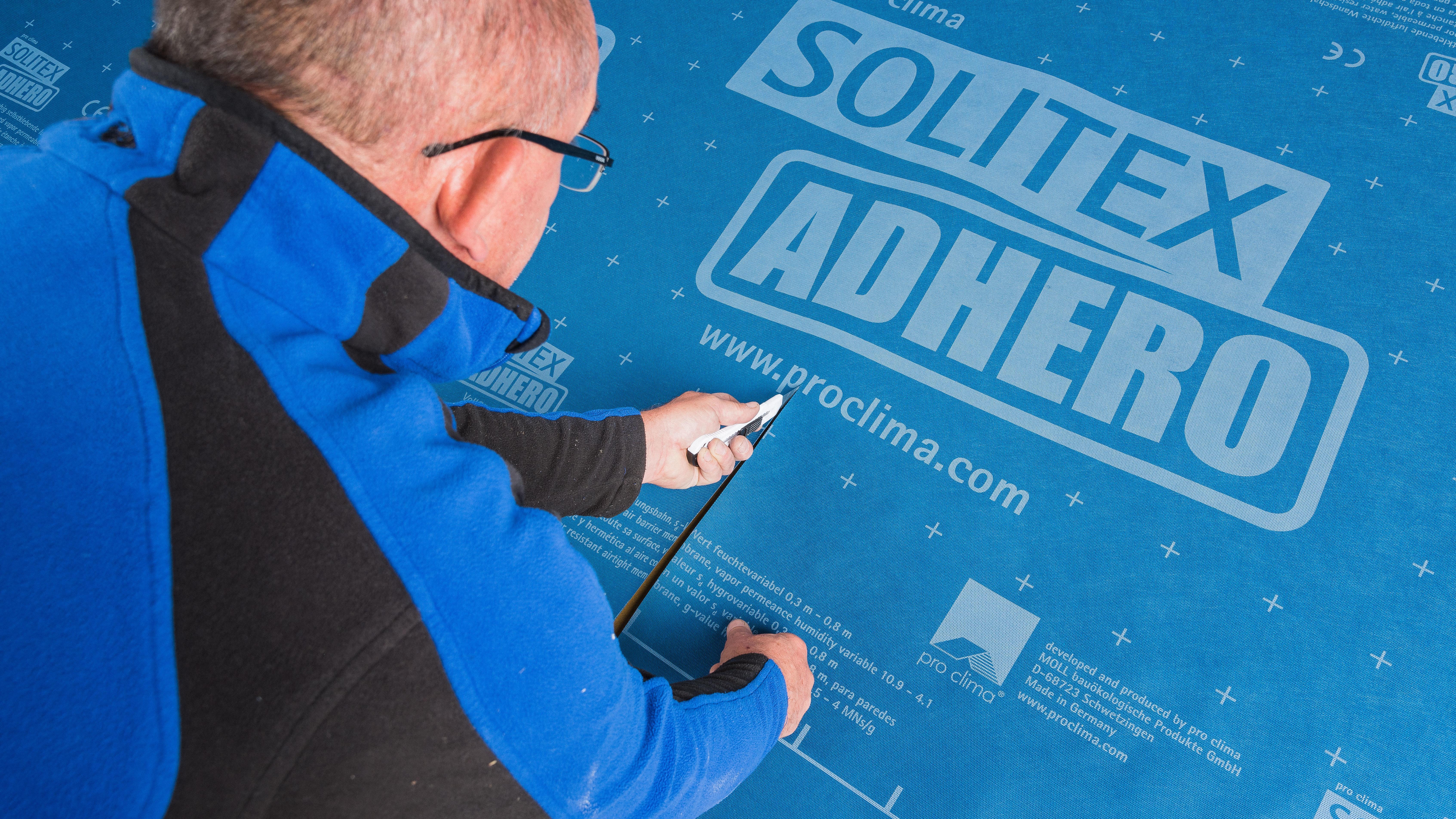 Überlappung verkleben