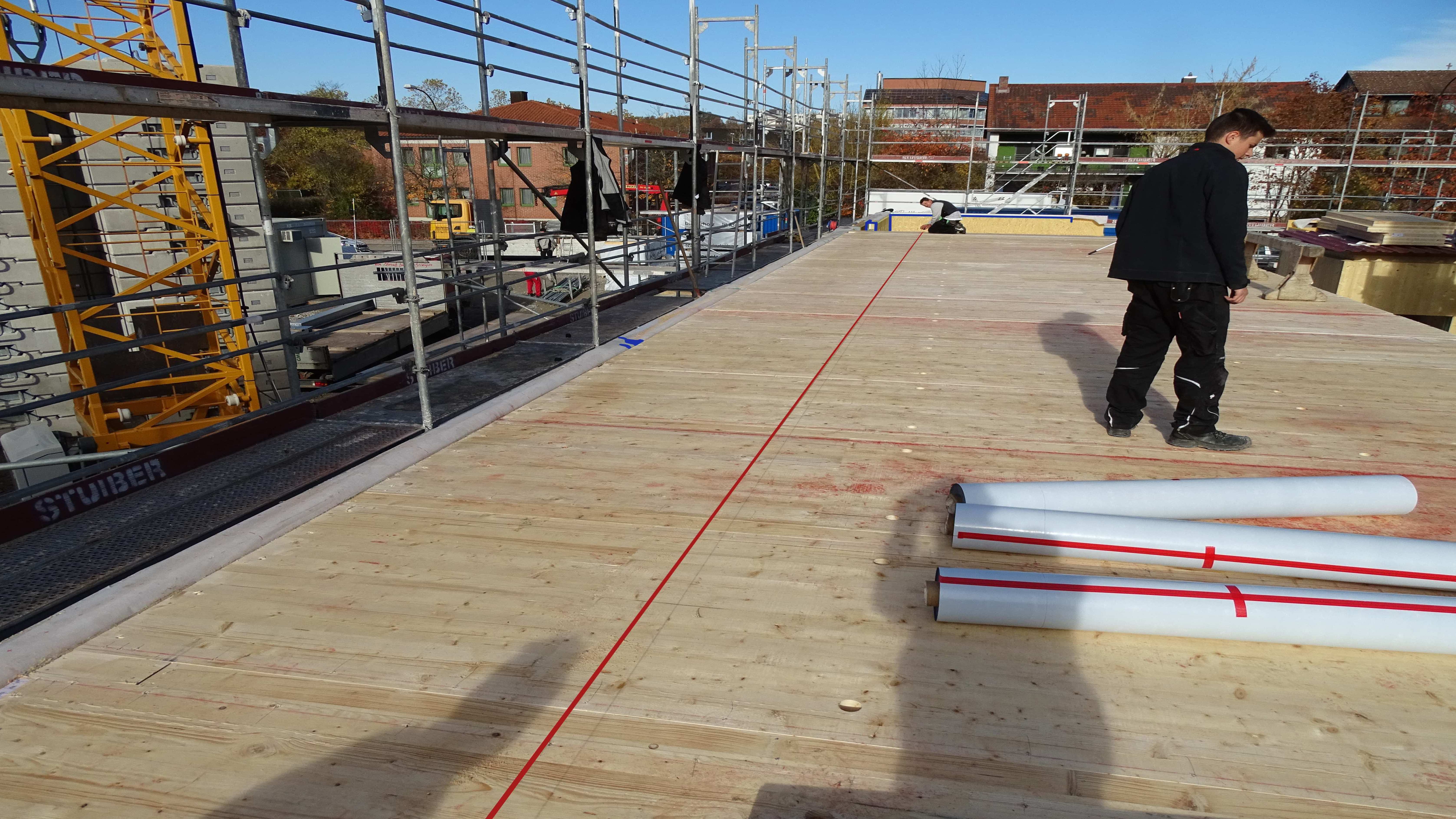 Markierung anbringen