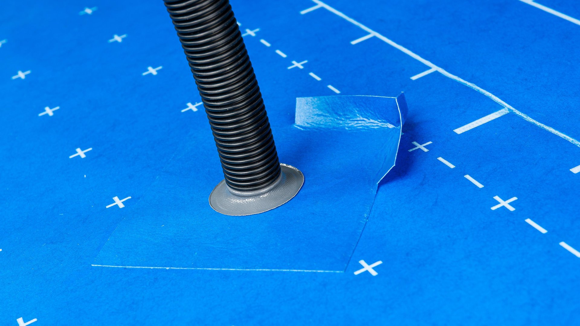 Manschette verkleben