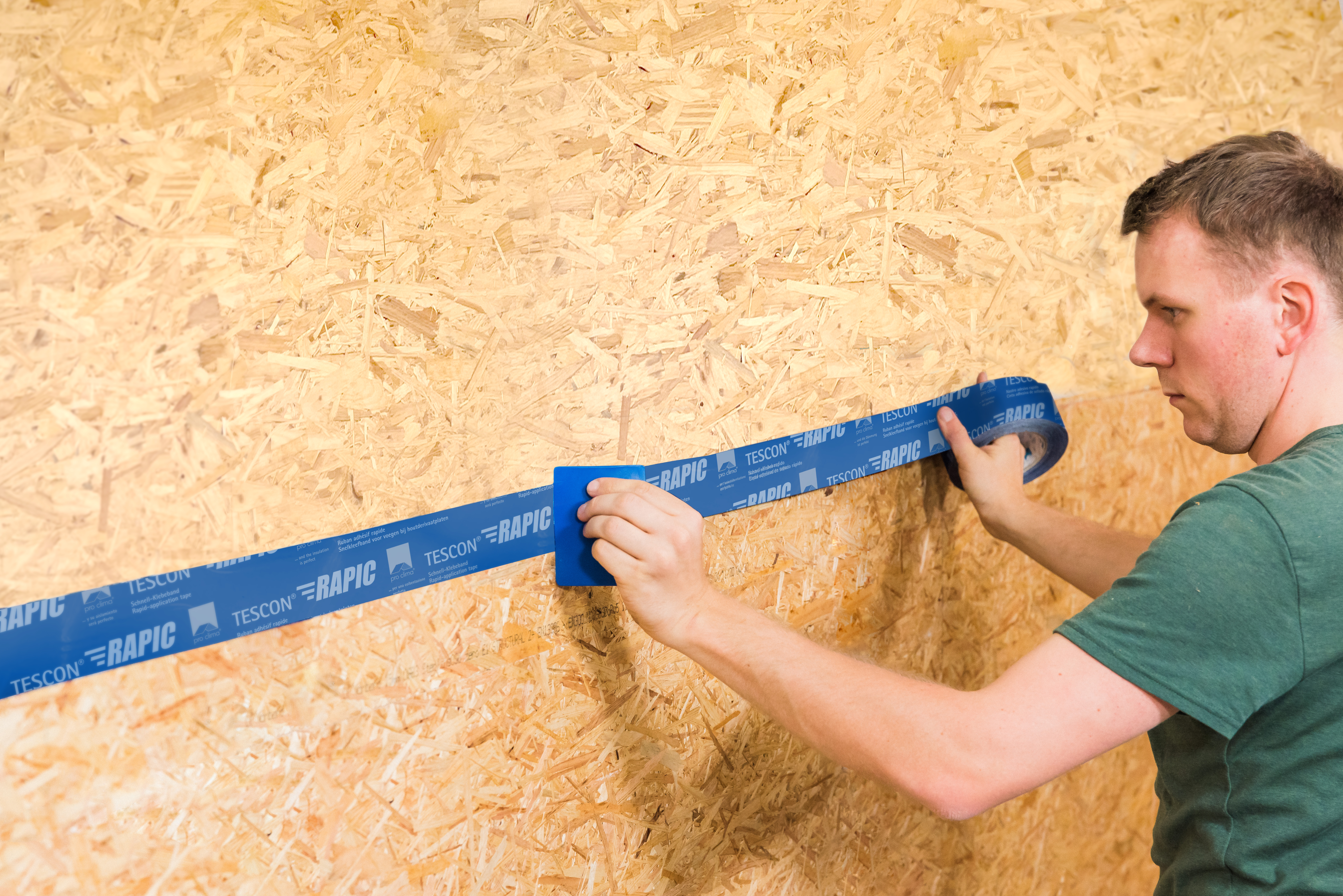 Verklebung Plattenstöße