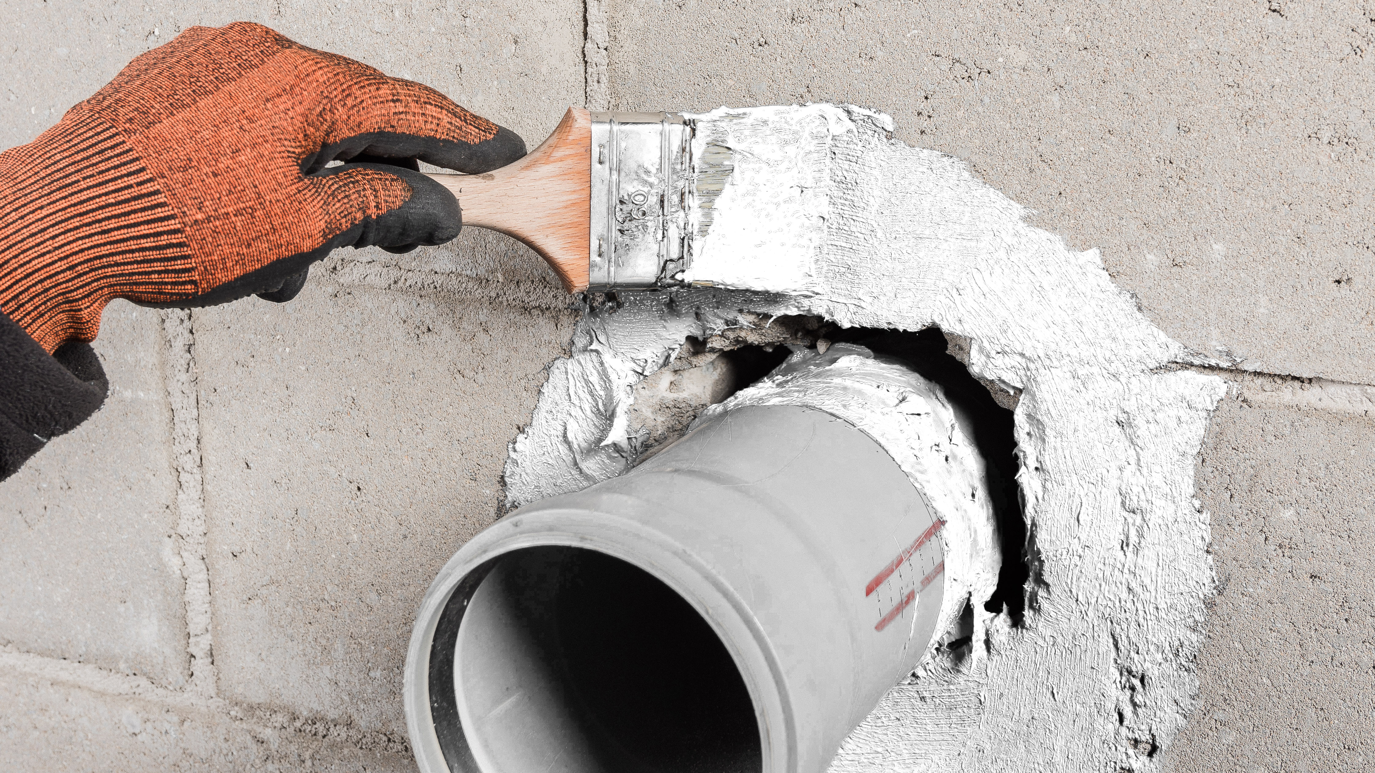 Untergrund einstreichen