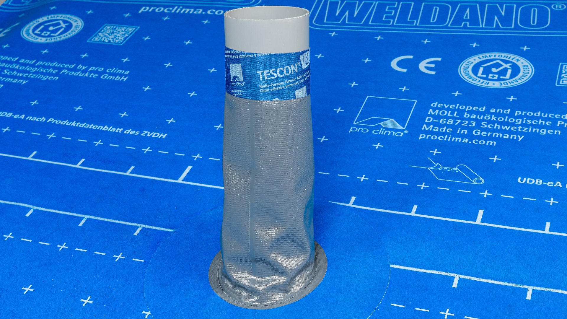 Manschette verkleben