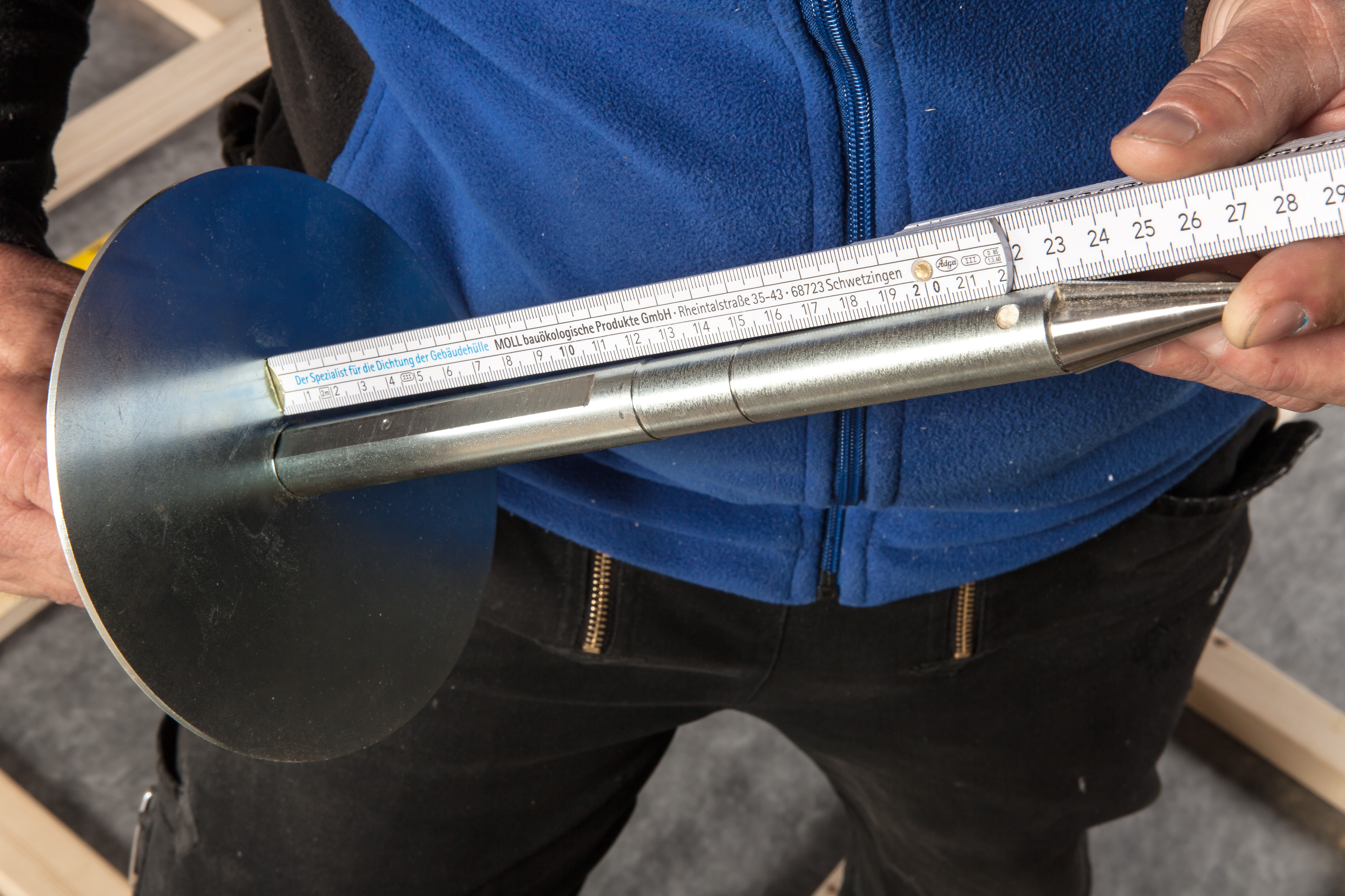 Bohrtiefe einstellen