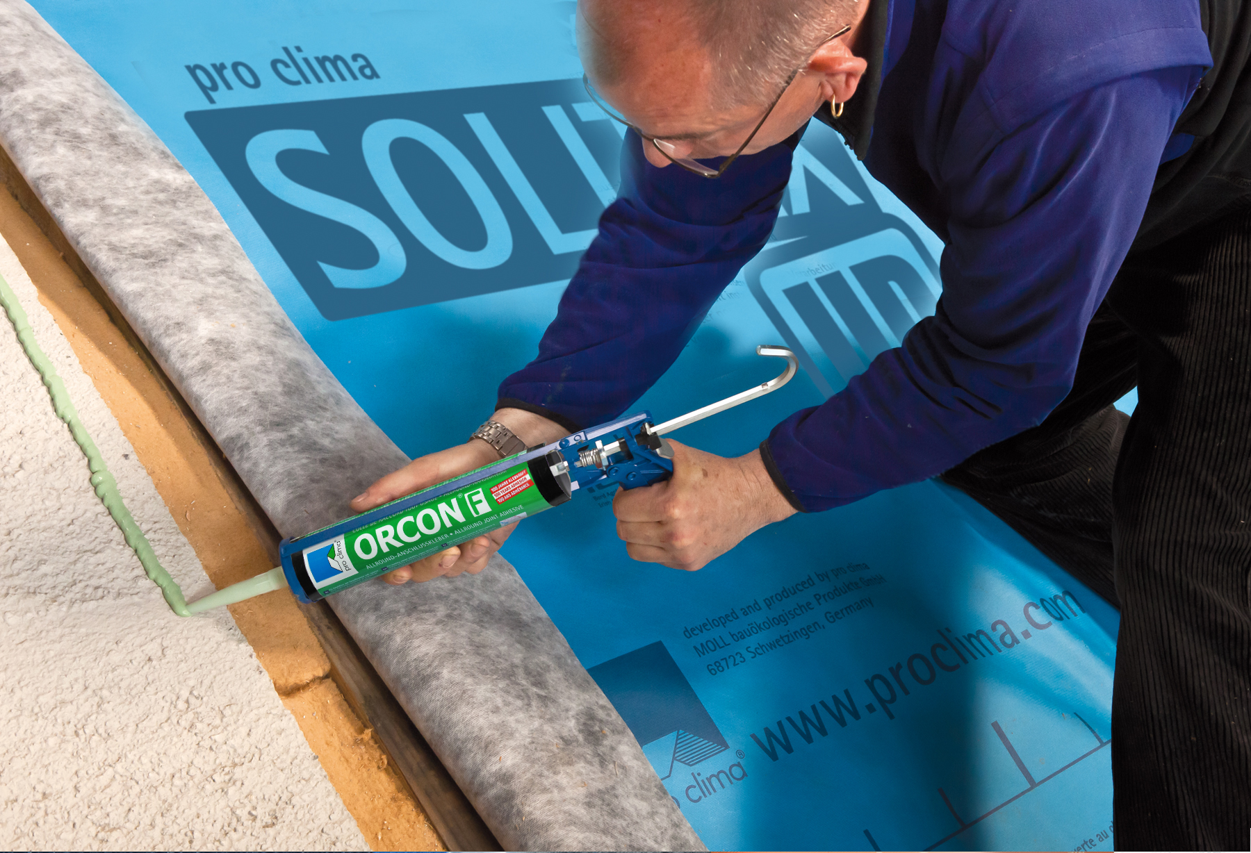 Anschluss an raue oder mineralische Untergründe