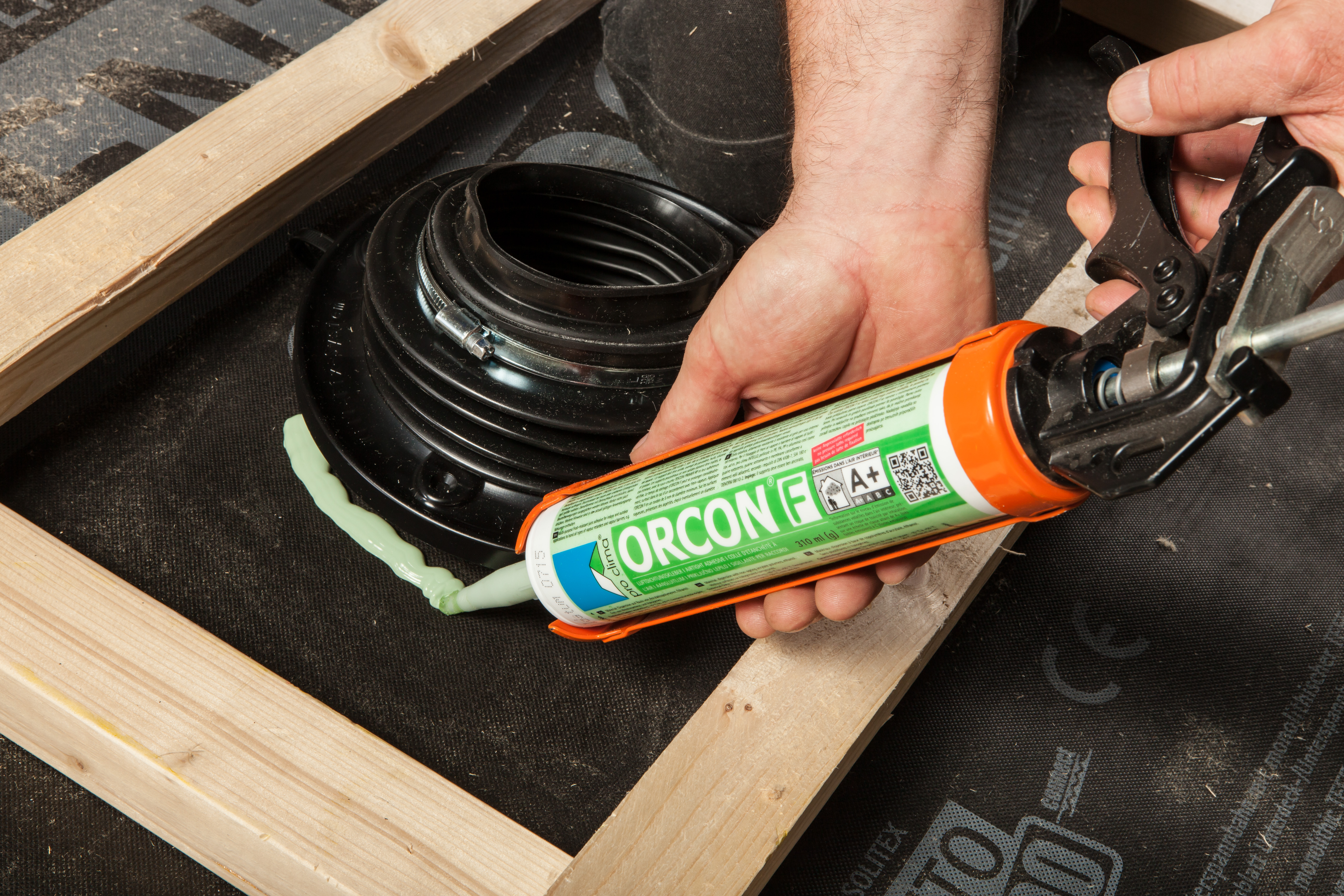 ORCON CLASSIC am oberen Flansch